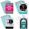 Big Dot of Happiness 50’s Sock Hop - 4 1950s Rock N Roll Party Games - 10 Cards Each - Gamerific Bundle